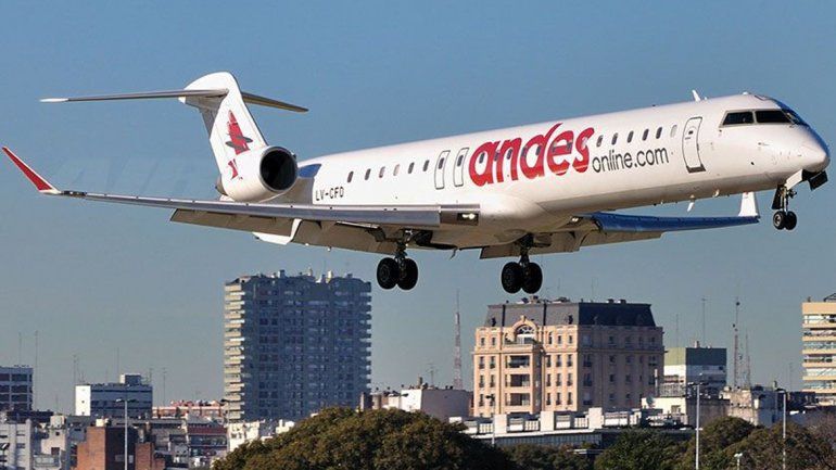 Andes inauguró la apertura del mercado aéreo que promovió el Gobierno.