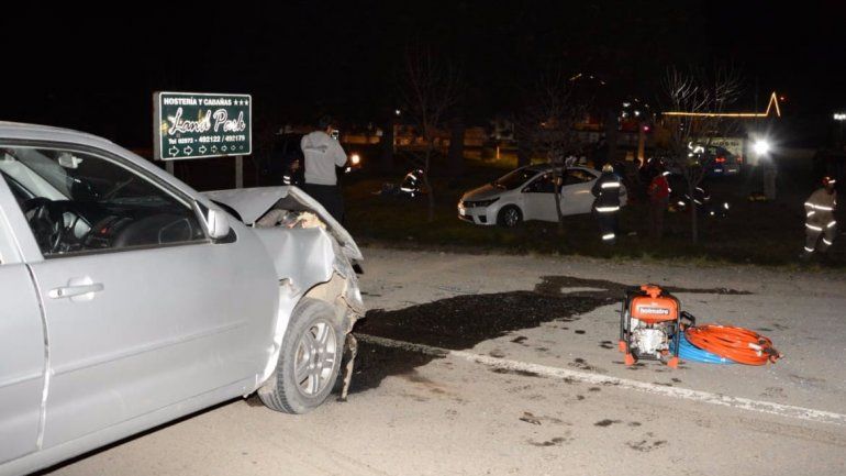 Noche accidentada en Junín: ocho personas fueron hospitalizadas tras dos accidentes