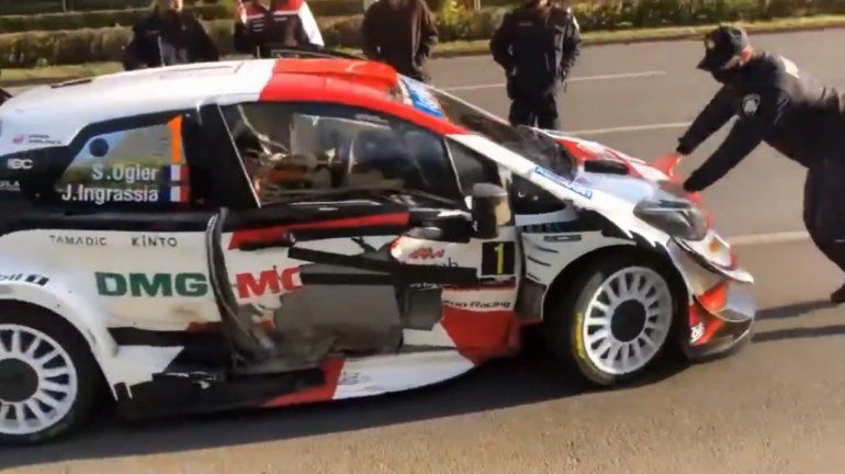 Ogier chocó a un auto particular y huyó de la policía: ¿Qué dijo el piloto?