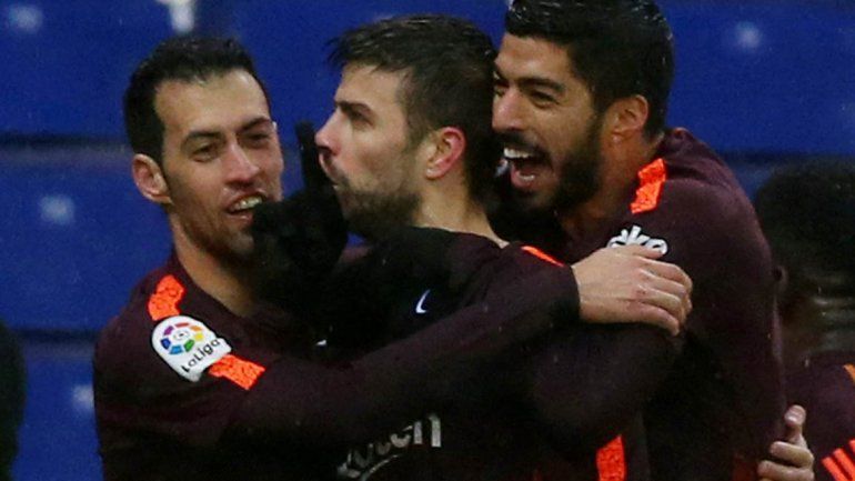 Barcelona empató con Espanyol y se cortó la racha de los triunfos