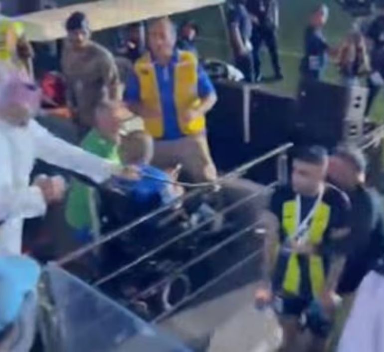 El incidente del equipo de Marcelo Gallardo El incidente del equipo de Marcelo Gallardo 