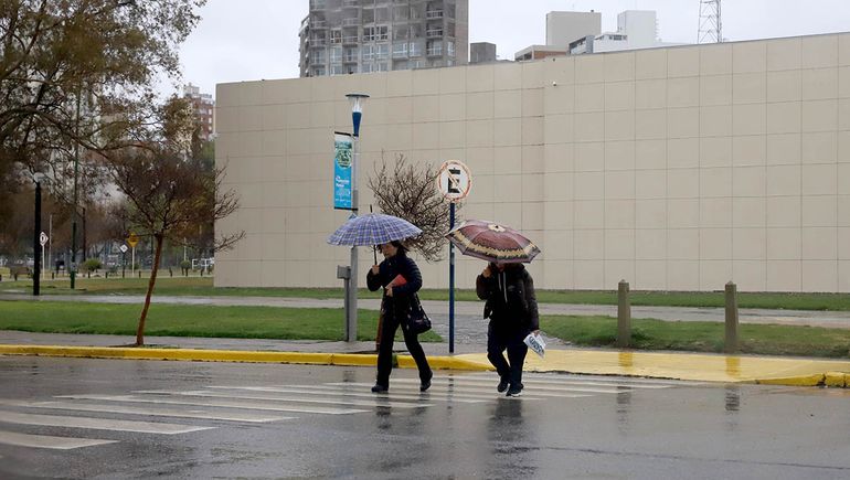 Las lluvias llegaron después de mucho tiempo a Neuquén el fin de semana.