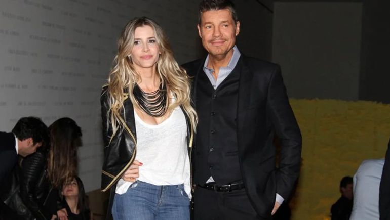 Marcelo Tinelli y Guillermina Valdés en sociedad