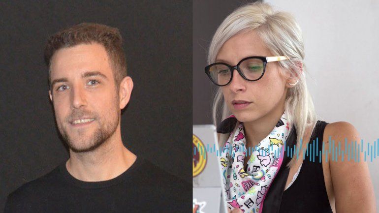 Julián Drangosch y Daiana Banegas, especialistas de Bitcoin Argentina, una ONG fundada en 2013, para promover