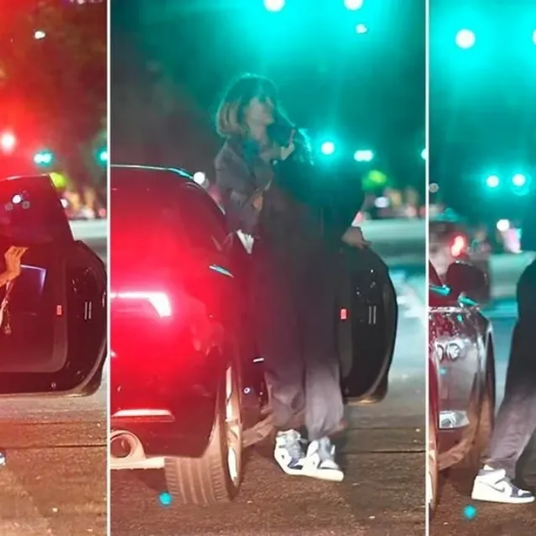 La foto de Guillermina Valdés en el auto de Javier García