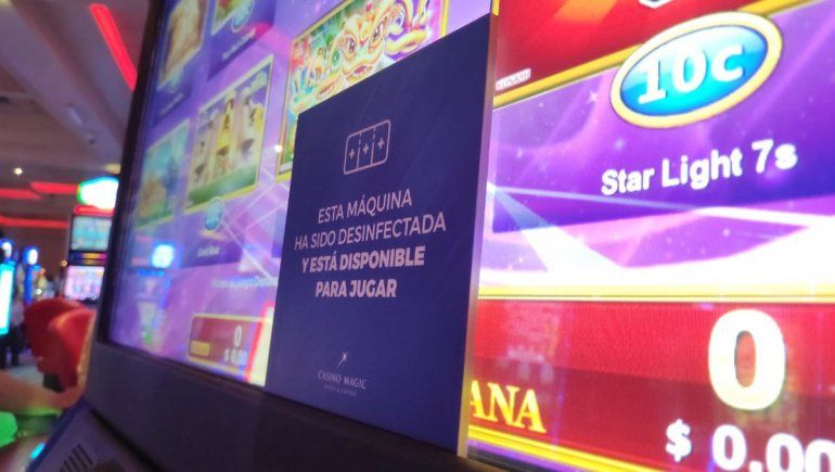 Los casinos volvieron a operar con protocolos sanitarios.