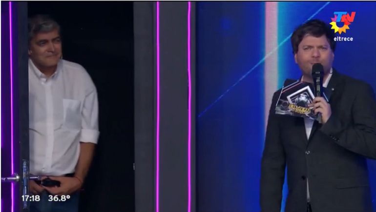 Un hombre sorprendió a Guido Kaczka por su parecido con George Clooney