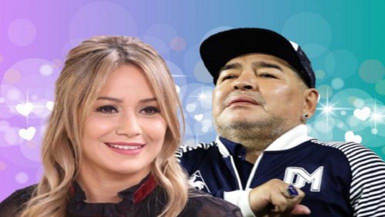 Karina recordó la carta que recibió de Maradona