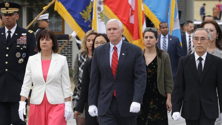 El vicepresidente estuvo en Corea del Sur