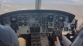 ya funciona el primer taxi  aereo para ir a vaca muerta