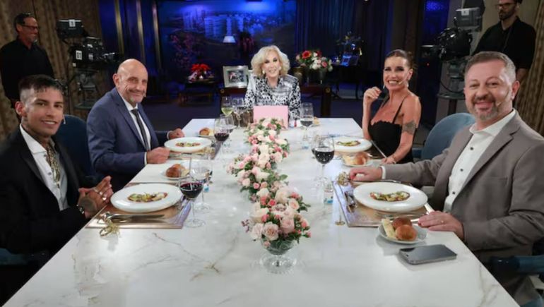 La pregunta sobre Wanda Nara de Mirtha Legrand a L-Gante que dejó a todos sin palabras