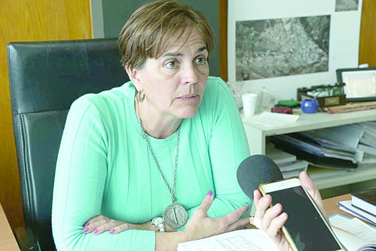 Mariel Bruno, subsecretaria de Infraestructura de la Municipalidad de Neuquén.