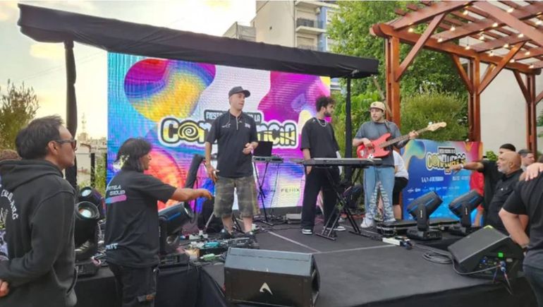 En 8 fotos, así se palpita el lanzamiento de la Fiesta de la Confluencia en Buenos Aires