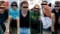 violacion grupal en palermo: adn positivo para dos de los seis detenidos
