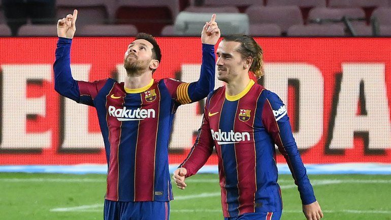 Mirá los dos espectaculares goles de Messi en el triunfo del Barcelona