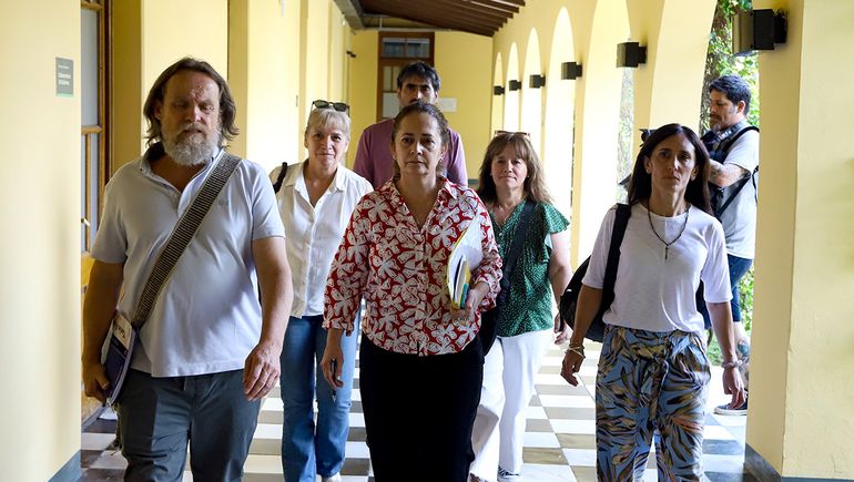 El gobierno provincial volvió a recibir a los representes del gremio docente.