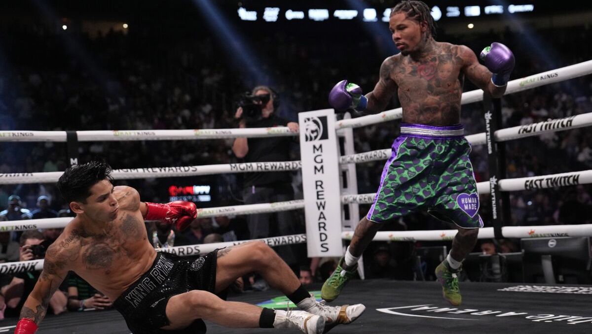 Gervonta Davis noqueó a Ryan García.