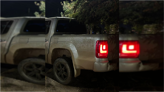 La camioneta robada fue recuperada horas más tarde.&nbsp;