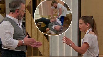 masterchef: la peque le hizo una toma de judo a donato y termino en el piso masterchef: la peque le hizo una toma de judo a donato y termino en el piso