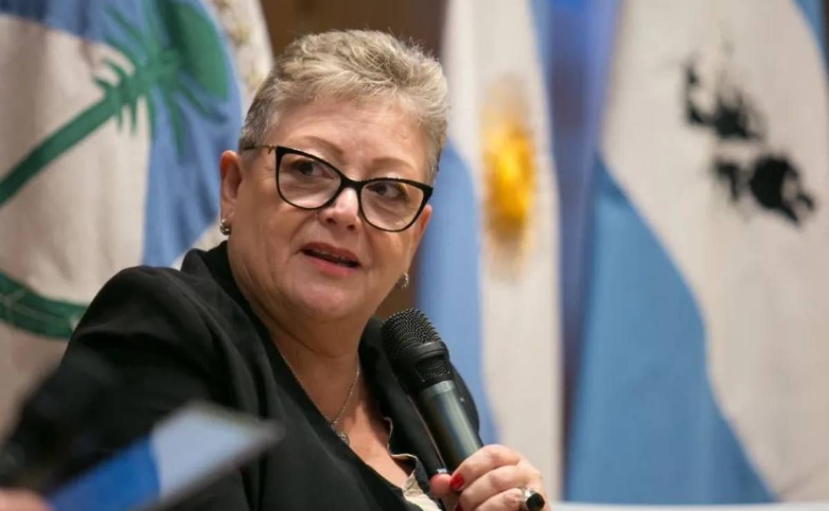 La instrumentadora quirúrgica, Silvia Barrera, participó este miércoles en el Conversatorio “Mujeres, Malvinas y Memoria”