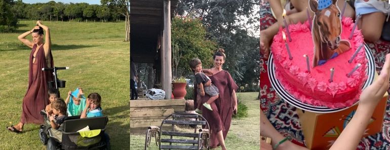 Las fotos del festejo de Tao, el hijo mayor de Calu Rivero Las fotos del festejo de Tao, el hijo mayor de Calu Rivero