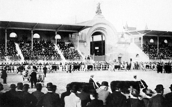 Exposición anual en el predio de la Sociedad Rural (1915) evento social donde se daban cita las grandes familias de terratenientes. Exposición anual en el predio de la Sociedad Rural (1915) evento social donde se daban cita las grandes familias de terratenientes.