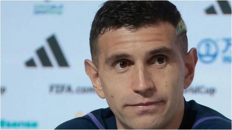 La queja del Dibu Martínez por una foto que publicó Messi