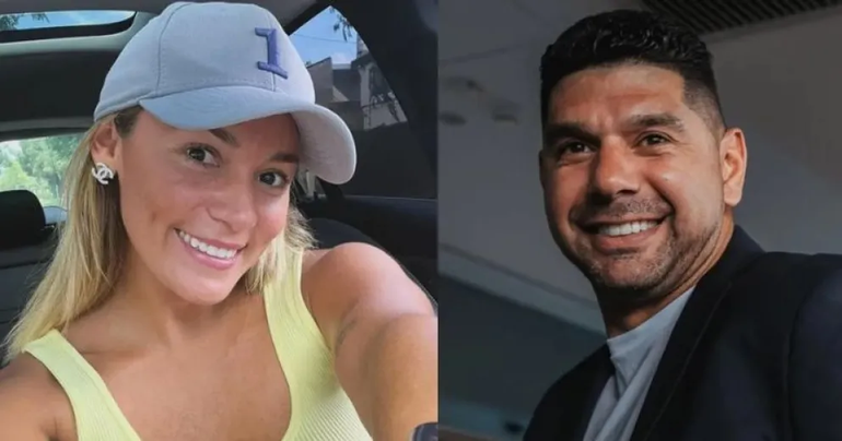 El increíble lugar al que fueron a bailar Rocío Oliva y Nestor Ortigoza