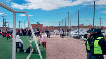 Dramático episodio se vivió en el barrio Colonia Rural Nueva Esperanza. Dramático episodio se vivió en el barrio Colonia Rural Nueva Esperanza.