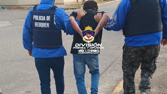 La recaptura de Jorge Sosa Loyola se concretó el jueves tras un allanamiento en Cipolletti.