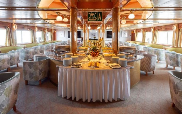 Chubut: un crucero de lujo en Puerto Madryn. Chubut: un crucero de lujo en Puerto Madryn.