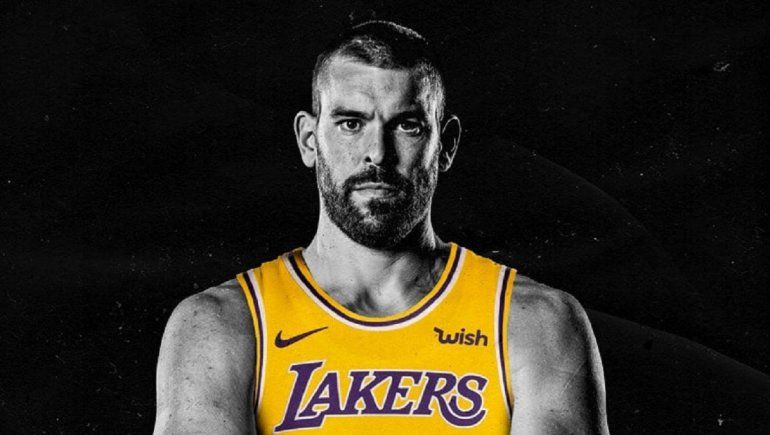 Marc Gasol pivote de Los Ángeles Lakers.
