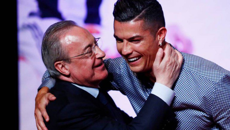 Filtraron audios con escandalosos insultos de Florentino Pérez a CR7