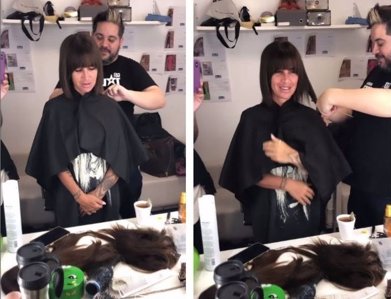 La actriz de Casados con hijos compartió por las redes sociales su cambio de look. La actriz de Casados con hijos compartió por las redes sociales su cambio de look.