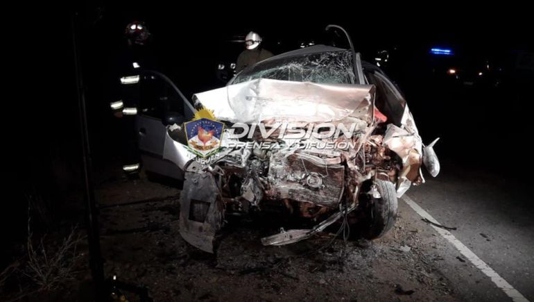 Padre e hija murieron en choque frontal entre Plaza Huincul y Picún Leufú