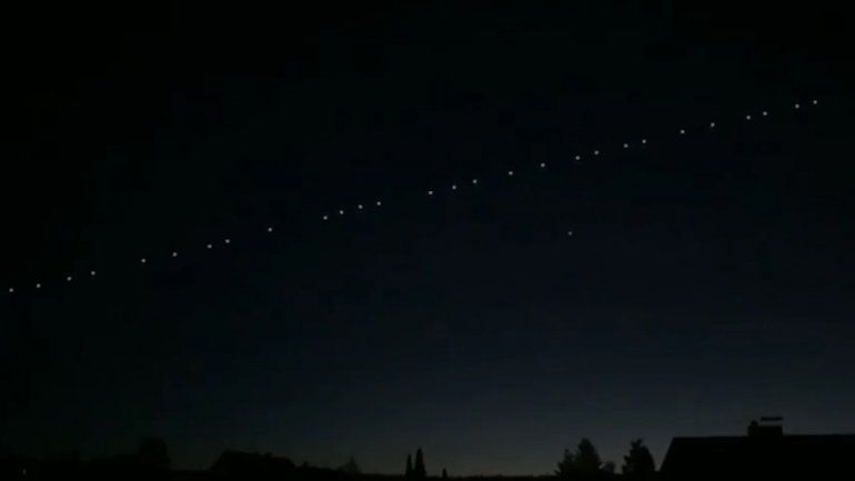 ¿Qué fue la extraña luz que se vio en el cielo de Neuquén?