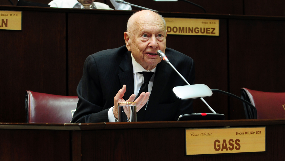Diputado César Gass, autor del proyecto.