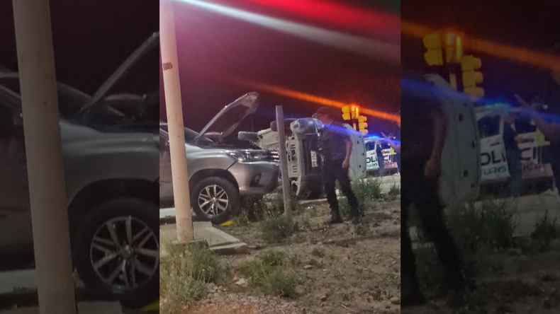 Accidente en Ruta 22: dos heridos en un choque cerca del rulo de Capex