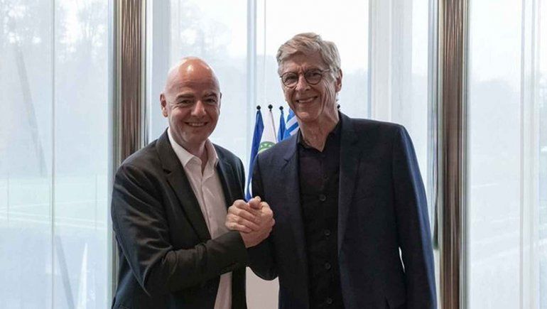 Infantino (presidente de FIFA) y Wenger podrían cambiar para siempre la historia de los Mundiales de Fútbol.