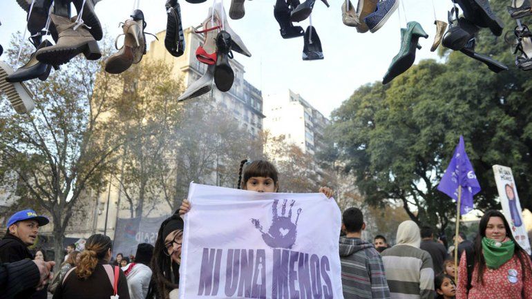 El país se movilizó contra la violencia de género