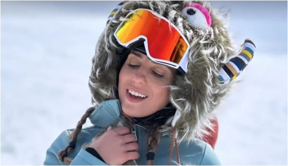 Las increíbles fotos de las vacaciones invernales de Cinthia Fernández y sus hijas en Bariloche