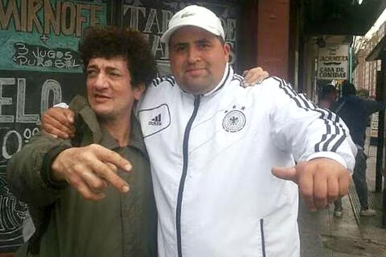 Pity Álvarez junto a Cristian Díaz, el hombre que asesinó en 2018. Pity Álvarez junto a Cristian Díaz, el hombre que asesinó en 2018.