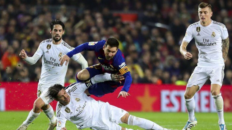 Barcelona-Real Madrid: hora, TV y probables formaciones