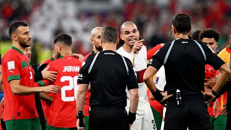 Portugal afuera: Le pueden dar el título a la Argentina, se quejó Pepe