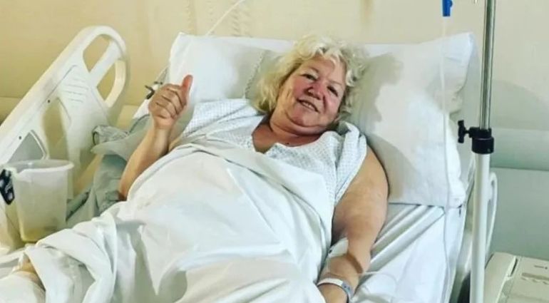 Estelita Muñoz tuvo varias internaciones por su problema de vértigo postural paroxístico. Estelita Muñoz tuvo varias internaciones por su problema de vértigo postural paroxístico.