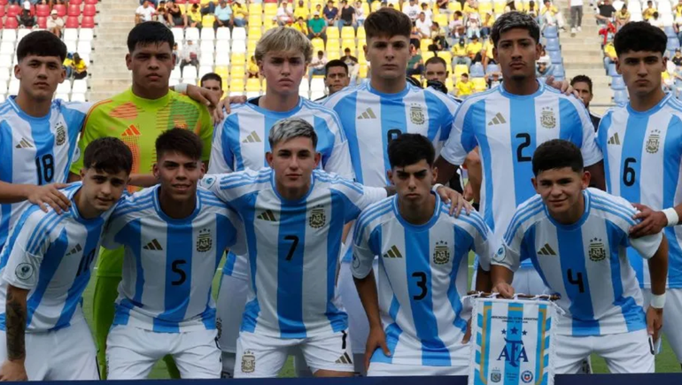 Se conoce la lista de convocados para la Selección argentina sub 17