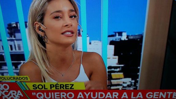 sol perez quiere ser candidata a diputada
