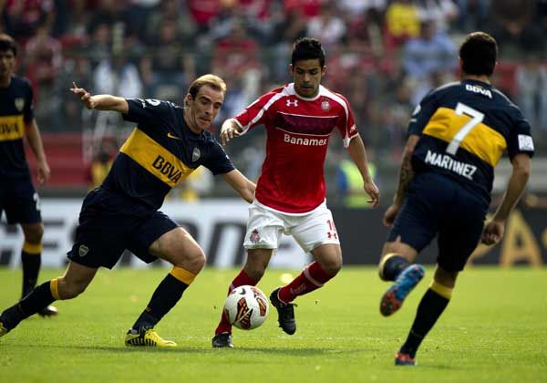 Boca perdió con Toluca 3 a 2 y terminó segundo en su zona