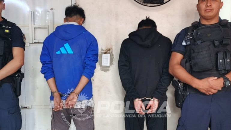 Intentaron robar un comercio, los vieron por las cámaras y fueron detenidos