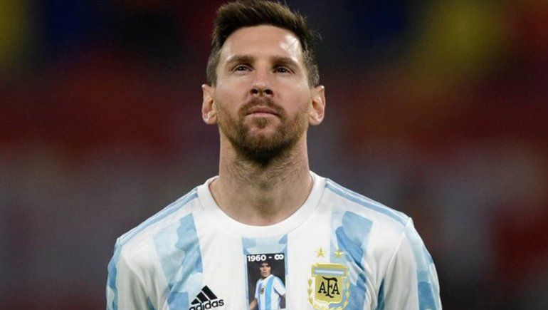 Esta es la camiseta especial con la que Messi y la Selección Argentina homenaje